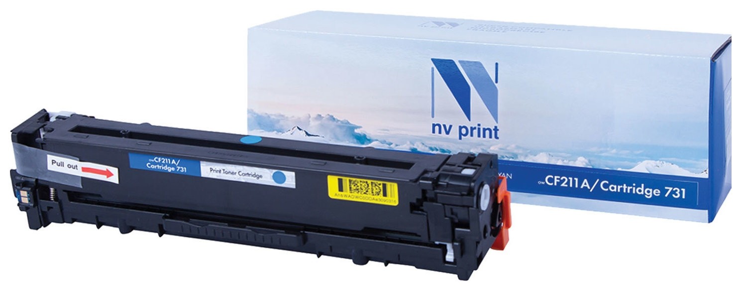Картридж лазерный Nv Print (Nv-cf211a/731c) для Hp M251nw / M276nw / Canon Lbp-7110cw, голубой, ресурс 1800 стр.
Картридж лазерный Nv Print (Nv-cf211a/731c) для Hp M251nw / M276nw / Canon Lbp-7110cw, голубой, ресурс 1800 стр.