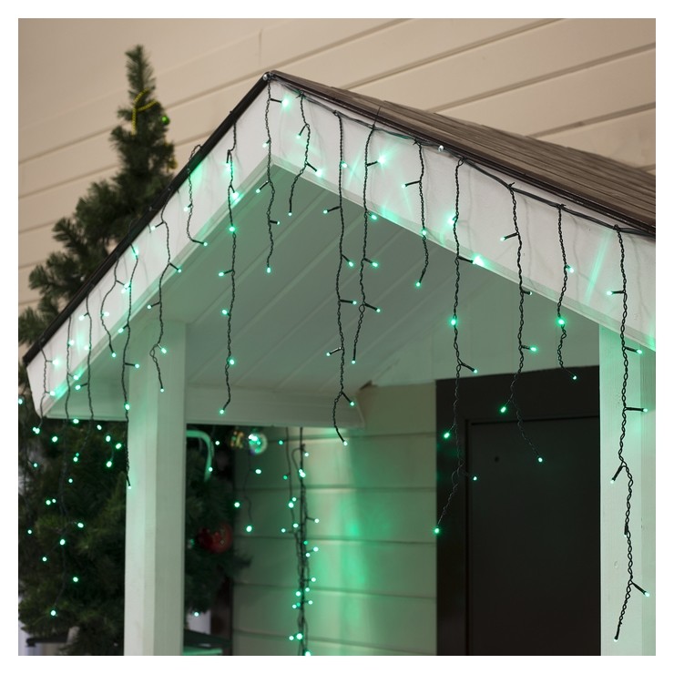 Гирлянда "Бахрома" 4 х 0.6 м, Ip44, тёмная нить, 180 Led, свечение зелёное, 8 режимов, 220 В
Гирлянда "Бахрома" 4 х 0.6 м, Ip44, тёмная нить, 180 Led, свечение зелёное, 8 режимов, 220 В