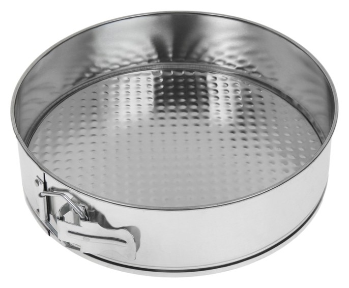 Форма для выпечки разъемная 27 см "Круг. фабиан", Серебристый
Форма для выпечки разъемная 27 см "Круг. фабиан", Серебристый