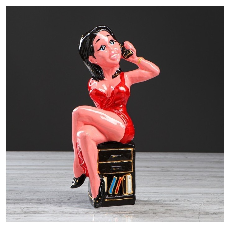 Копилка "Секретарша" 27 см, Разноцветный
Копилка "Секретарша" 27 см, Разноцветный