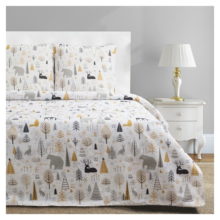Постельное бельё «Этель» Let It Snow (Вид 1) 175х215 см, 200х220 см, 70х70 см - 2 шт, Цвет не указан
Постельное бельё «Этель» Let It Snow (Вид 1) 175х215 см, 200х220 см, 70х70 см - 2 шт, Цвет не указан