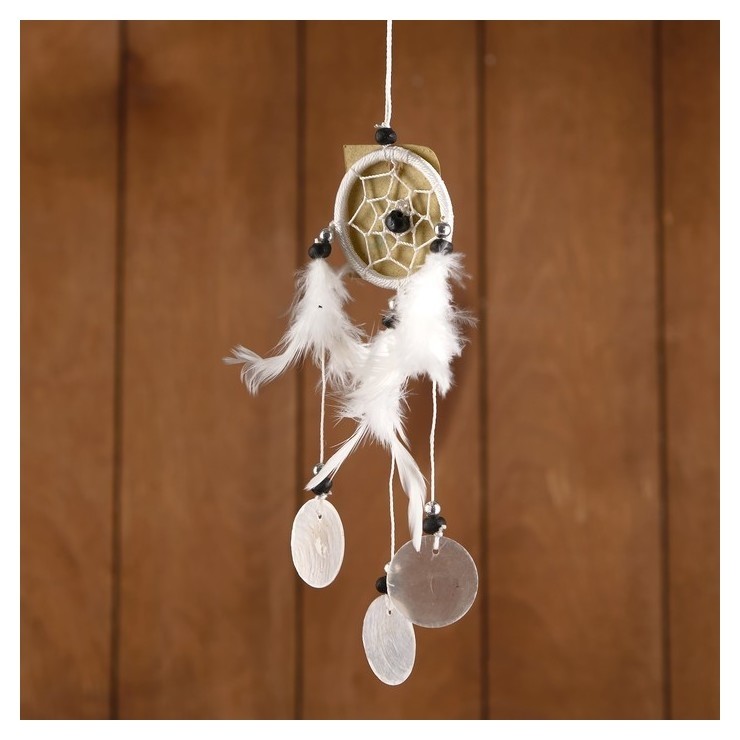 Ловец снов "Нежность" белый 6х0,5х20 см
Ловец снов "Нежность" белый 6х0,5х20 см