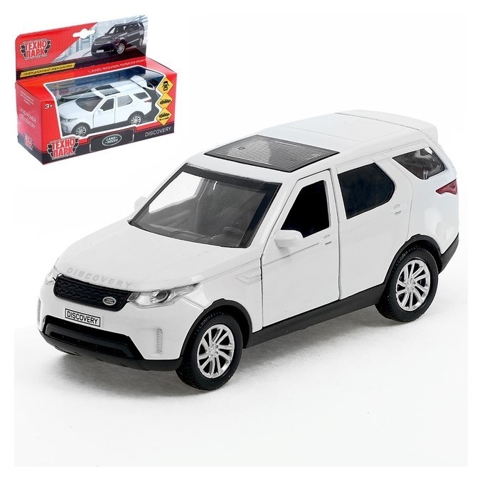 Машина металлическая инерционная Land Rover Discovery, цвет белый, открываются двери, 12 см
Машина металлическая инерционная Land Rover Discovery, цвет белый, открываются двери, 12 см