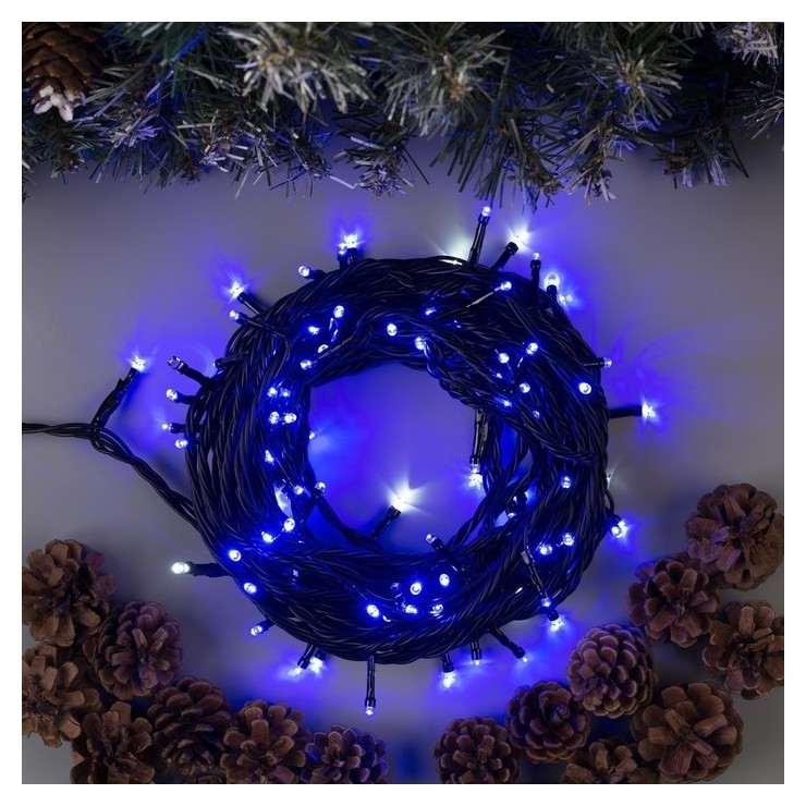 Гирлянда "Нить" 10 м, Ip44, умс, тёмная нить, 100 Led, свечение синее, мерцание белым, 220 В
Гирлянда "Нить" 10 м, Ip44, умс, тёмная нить, 100 Led, свечение синее, мерцание белым, 220 В