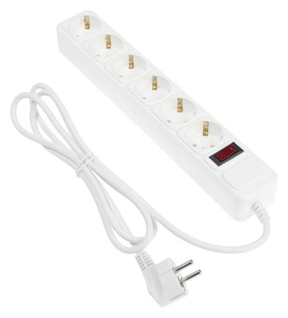 Сетевой фильтр 5bites Sp6w-118 6S, 6 розеток, 1.8 м, 10 А, 3х0.75 мм2, с выкл., белый
Сетевой фильтр 5bites Sp6w-118 6S, 6 розеток, 1.8 м, 10 А, 3х0.75 мм2, с выкл., белый