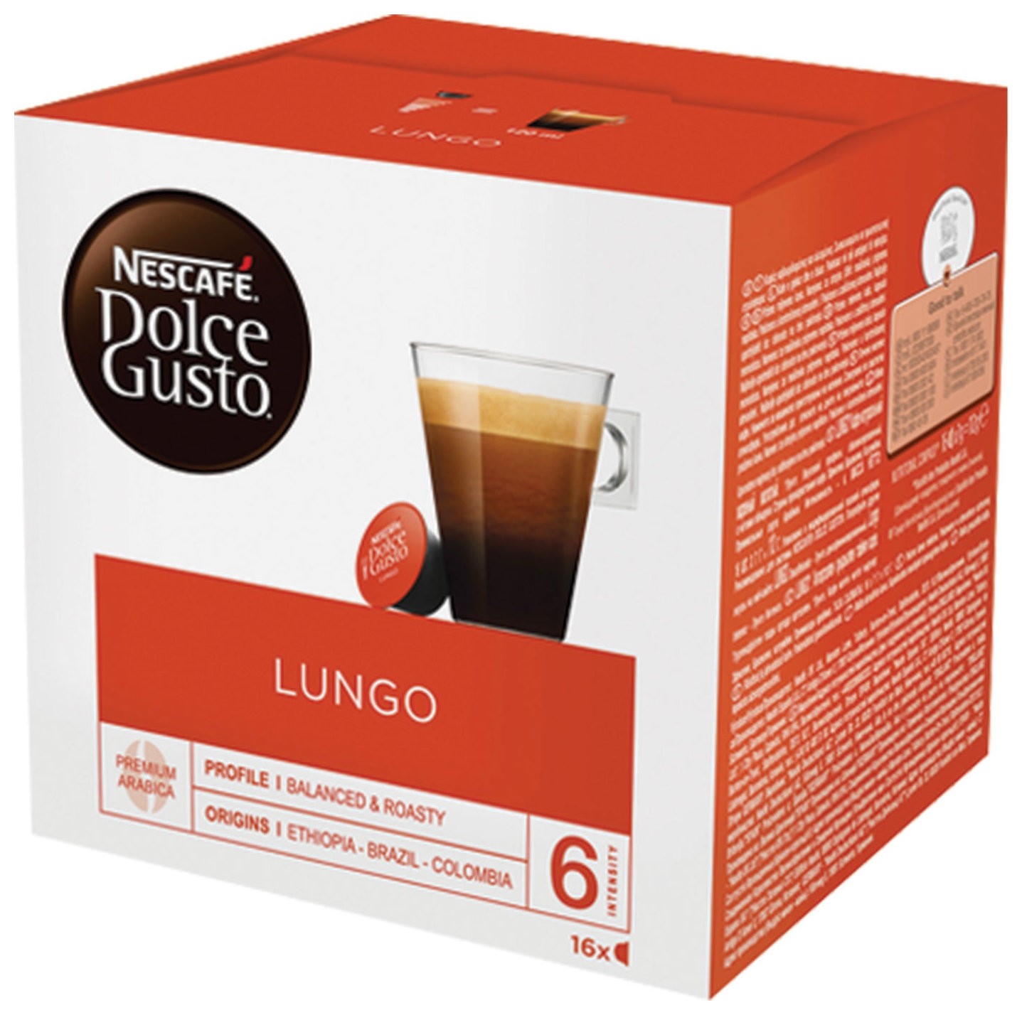 Капсулы для кофемашин Nescafe Dolce Gusto Lungo, натуральный кофе 16 шт. х 7 г, 5219842
Капсулы для кофемашин Nescafe Dolce Gusto Lungo, натуральный кофе 16 шт. х 7 г, 5219842