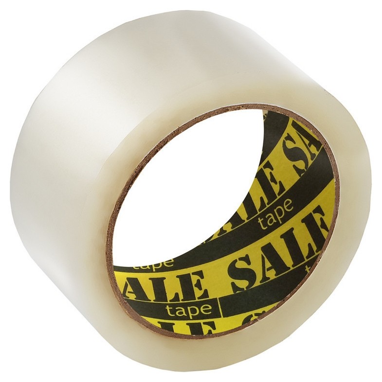 Клейкая лента упаковочная Sale Tape 48мм X 50м, 40мкм прозрачная, 72шт/уп, Прозрачный
Клейкая лента упаковочная Sale Tape 48мм X 50м, 40мкм прозрачная, 72шт/уп, Прозрачный