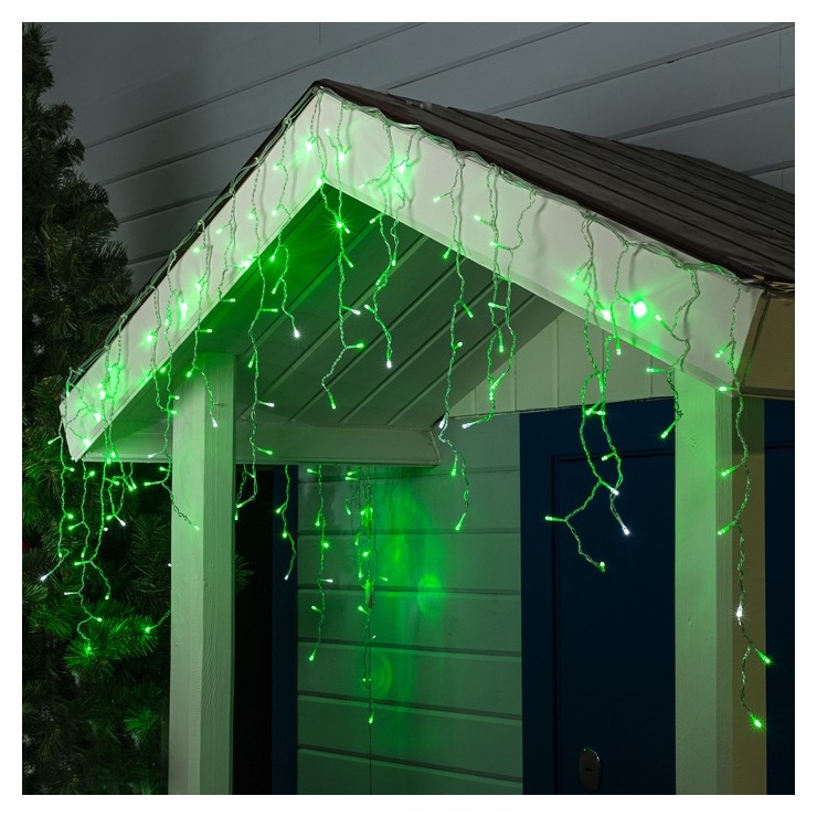 Гирлянда "Бахрома" 3 х 0.6 м, Ip44, прозрачная нить, 160 Led, свечение зелёное, мерцание белым, 220 В
Гирлянда "Бахрома" 3 х 0.6 м, Ip44, прозрачная нить, 160 Led, свечение зелёное, мерцание белым, 220 В