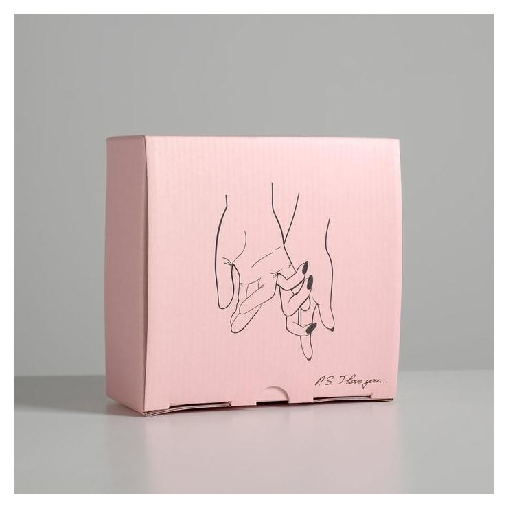Коробка сборная «Люблю», 15 × 15 × 7 см, Розовый
Коробка сборная «Люблю», 15 × 15 × 7 см, Розовый