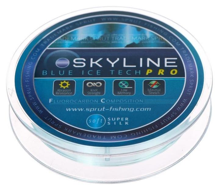 Леска зимняя Sprut Skyline Fluorocarbon Composition Icetech PRO 0,145 мм, 4,25 кг, 50 м, цвет голубой
Леска зимняя Sprut Skyline Fluorocarbon Composition Icetech PRO 0,145 мм, 4,25 кг, 50 м, цвет голубой