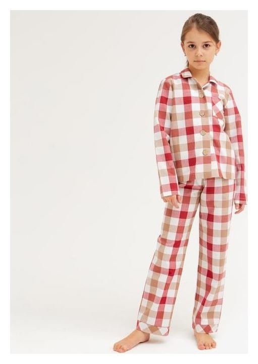 Комплект детский (Рубашка, брюки) Minaku: Home Collection Kids цвет красный, рост 128
Комплект детский (Рубашка, брюки) Minaku: Home Collection Kids цвет красный, рост 128