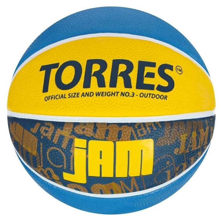Мяч баск. "Torres Jam" арт.b02043, р.3, резина, нейлон. корд, бут. кам., син-желт-голубой
Мяч баск. "Torres Jam" арт.b02043, р.3, резина, нейлон. корд, бут. кам., син-желт-голубой