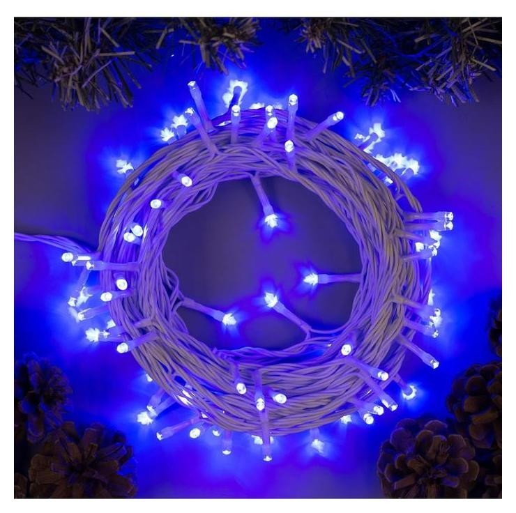 Гирлянда "Нить" 10 м, Ip44, умс, белая нить, 100 Led, свечение синее, 8 режимов, 24 В
Гирлянда "Нить" 10 м, Ip44, умс, белая нить, 100 Led, свечение синее, 8 режимов, 24 В