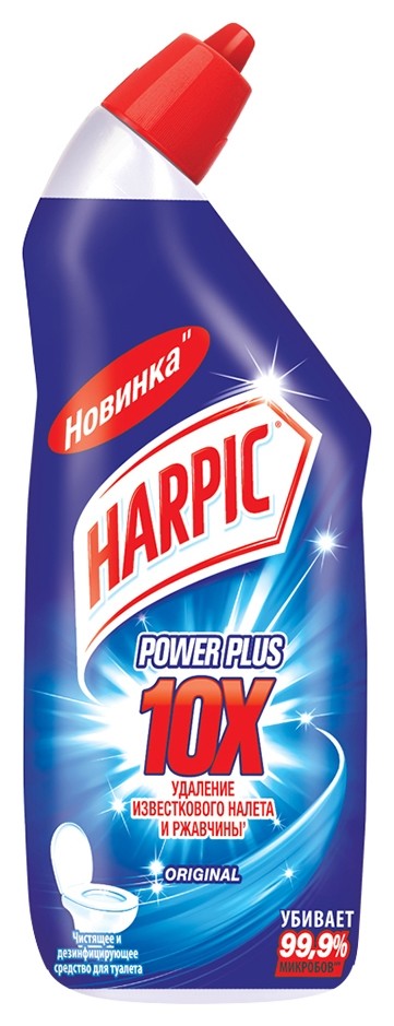 Чистящее средство Harpic Power Plus дезинфицирующее для туалета, Original, гель, 700 мл
Чистящее средство Harpic Power Plus дезинфицирующее для туалета, Original, гель, 700 мл