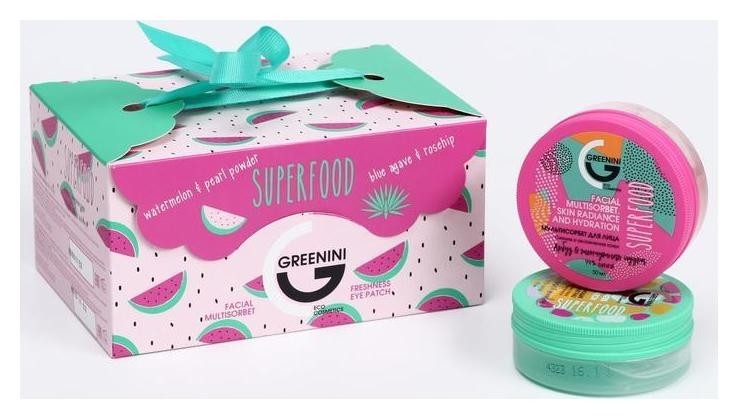 Набор косметики для ухода за кожей Superfood Мультисорбет для лица + Мультимаскинг SOS
Набор косметики для ухода за кожей Superfood Мультисорбет для лица + Мультимаскинг SOS