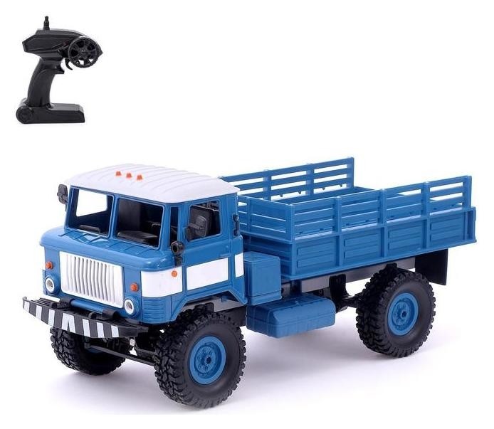Грузовик радиоуправляемый «Газон», полный привод 4wd, работает от аккумулятора, цвет синий
Грузовик радиоуправляемый «Газон», полный привод 4wd, работает от аккумулятора, цвет синий