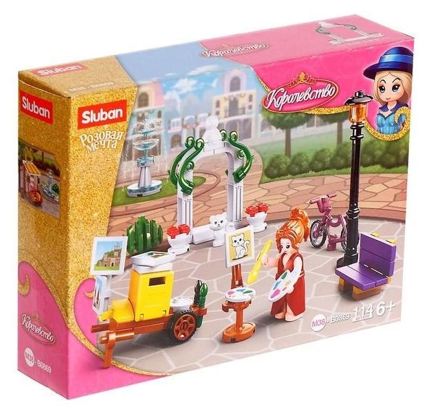 Конструктор розовая мечта «Уличный художник», 114 деталей
Конструктор розовая мечта «Уличный художник», 114 деталей