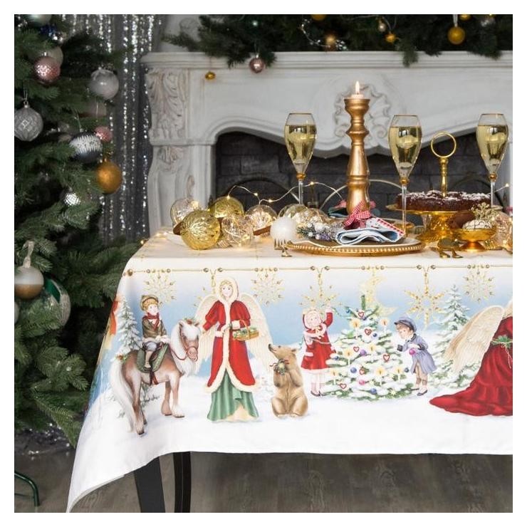 Набор столовый «christmas Time« скатерть 150х220см +/-3см с гмво, салф.40х40см-12шт, хл100%
Набор столовый «christmas Time« скатерть 150х220см +/-3см с гмво, салф.40х40см-12шт, хл100%