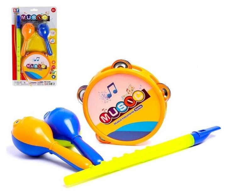 Набор музыкальных инструментов "Оркестр", 4 предмета
Набор музыкальных инструментов "Оркестр", 4 предмета