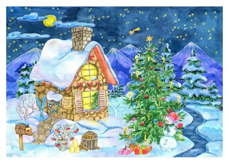 Алмазная мозаика 30×40 см, с подрамником, с полным заполнением, 35 цв. «Новогоднее настроение»
Алмазная мозаика 30×40 см, с подрамником, с полным заполнением, 35 цв. «Новогоднее настроение»
