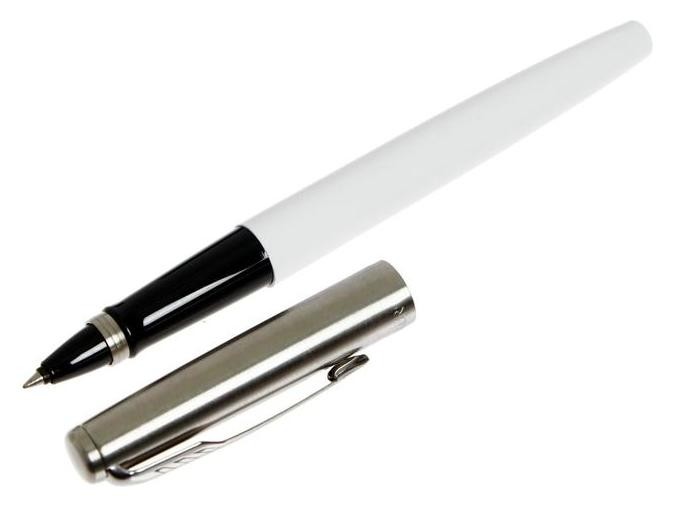 Ручка-роллер Parker Jotter Original T60 White CT F, 0.5 мм, корпус из нержавеющей стали/пластиковый, чёрные чернила (R2096908)
Ручка-роллер Parker Jotter Original T60 White CT F, 0.5 мм, корпус из нержавеющей стали/пластиковый, чёрные чернила (R2096908)