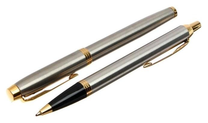 Набор Parker IM Core Tk223 Brushed Metal GT ручка-роллер + ручка шариковая, корпус из нержавеющей стали (2093217)
Набор Parker IM Core Tk223 Brushed Metal GT ручка-роллер + ручка шариковая, корпус из нержавеющей стали (2093217)