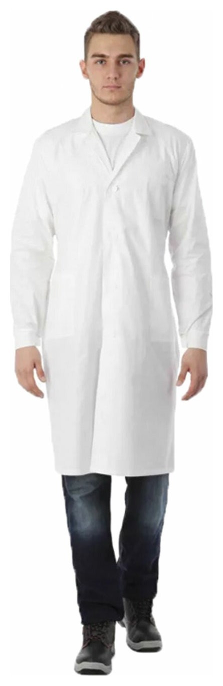 Халат рабочий мужской белый, бязь, размер , рост 170-176, плотность ткани 142 г/м2, 610720
Халат рабочий мужской белый, бязь, размер , рост 170-176, плотность ткани 142 г/м2, 610720