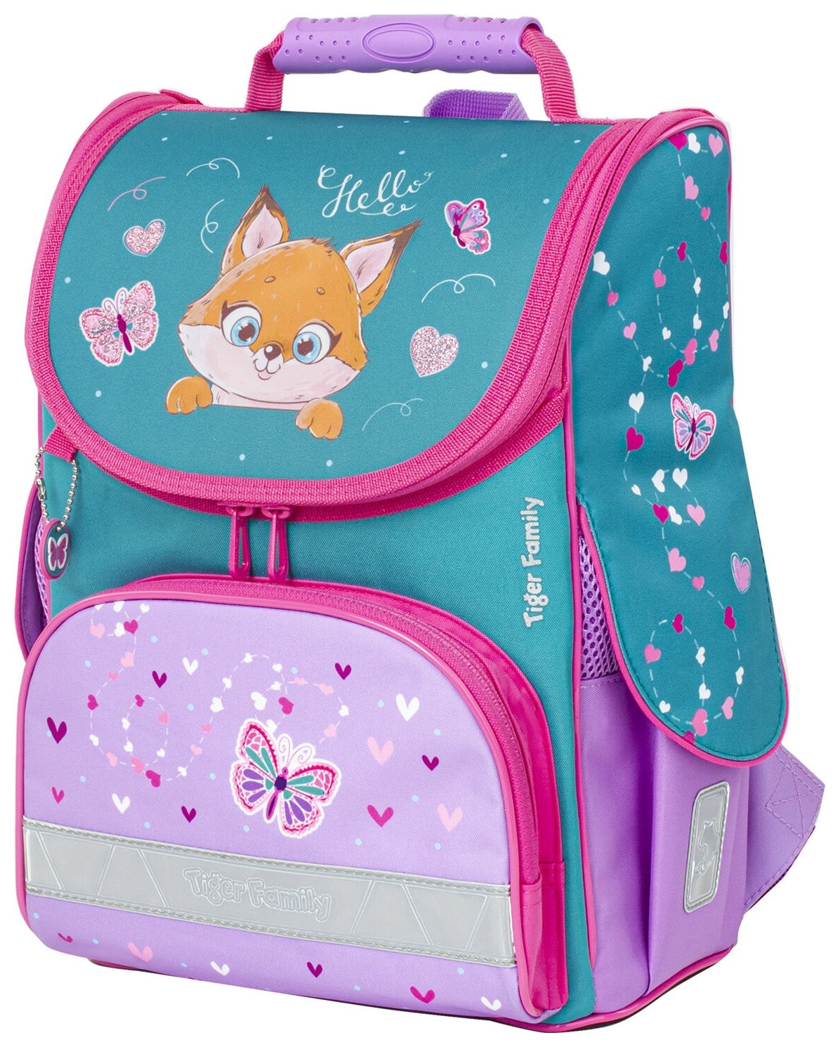 Ранец юнландия By Tiger Family, эргономичный, "Cute Fox", , 229986, Бирюзовый\розовый
Ранец юнландия By Tiger Family, эргономичный, "Cute Fox", , 229986, Бирюзовый\розовый