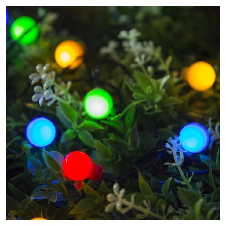 Гирлянда "Нить"4.5 м с насадками"шарики", Ip44, тёмная нить, 30 Led, свечение мульти, 2 режима, солнечная батарея
Гирлянда "Нить"4.5 м с насадками"шарики", Ip44, тёмная нить, 30 Led, свечение мульти, 2 режима, солнечная батарея