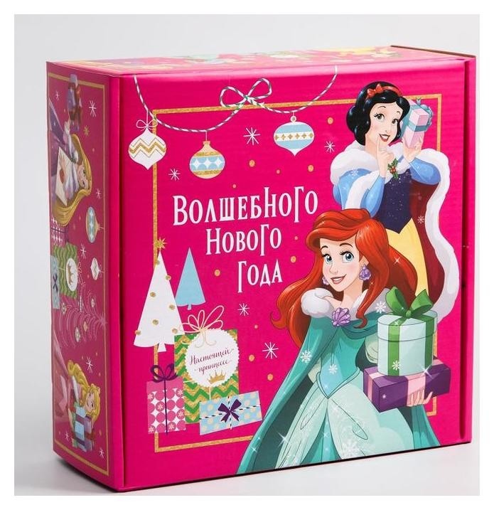 Коробка подарочная складная "Волшебного нового года", принцессы, 24.5 × 24.5 × 9.5 см
Коробка подарочная складная "Волшебного нового года", принцессы, 24.5 × 24.5 × 9.5 см