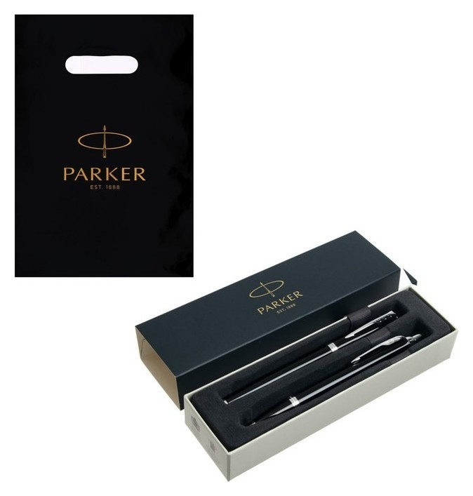Набор Parker IM Core Fk221 Black CT, ручка перьевая, ручка шариковая, подарочная коробка, В подарочном пакете
Набор Parker IM Core Fk221 Black CT, ручка перьевая, ручка шариковая, подарочная коробка, В подарочном пакете