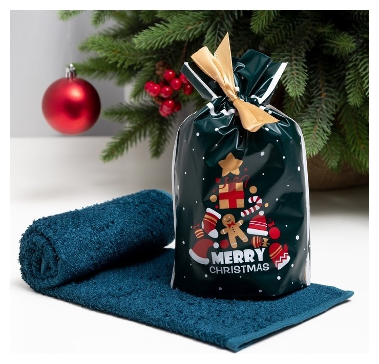 Полотенце махровое экономь и Я Merry Christmas 30*60 см, цв. серо-голубой, 70% хл., 30% бамбук, 340
Полотенце махровое экономь и Я Merry Christmas 30*60 см, цв. серо-голубой, 70% хл., 30% бамбук, 340
