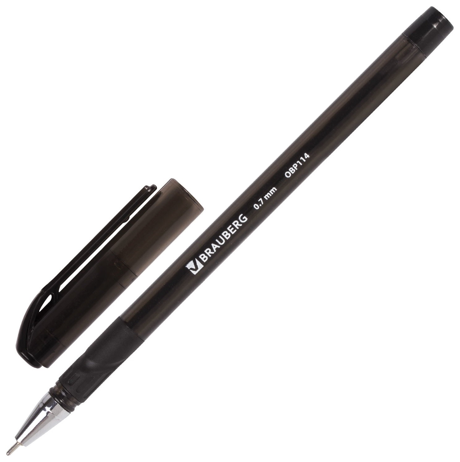 Ручка шариковая масляная с грипом Brauberg "Max-oil Tone", черная, узел 0,7 мм, линия письма 0,35 мм
Ручка шариковая масляная с грипом Brauberg "Max-oil Tone", черная, узел 0,7 мм, линия письма 0,35 мм