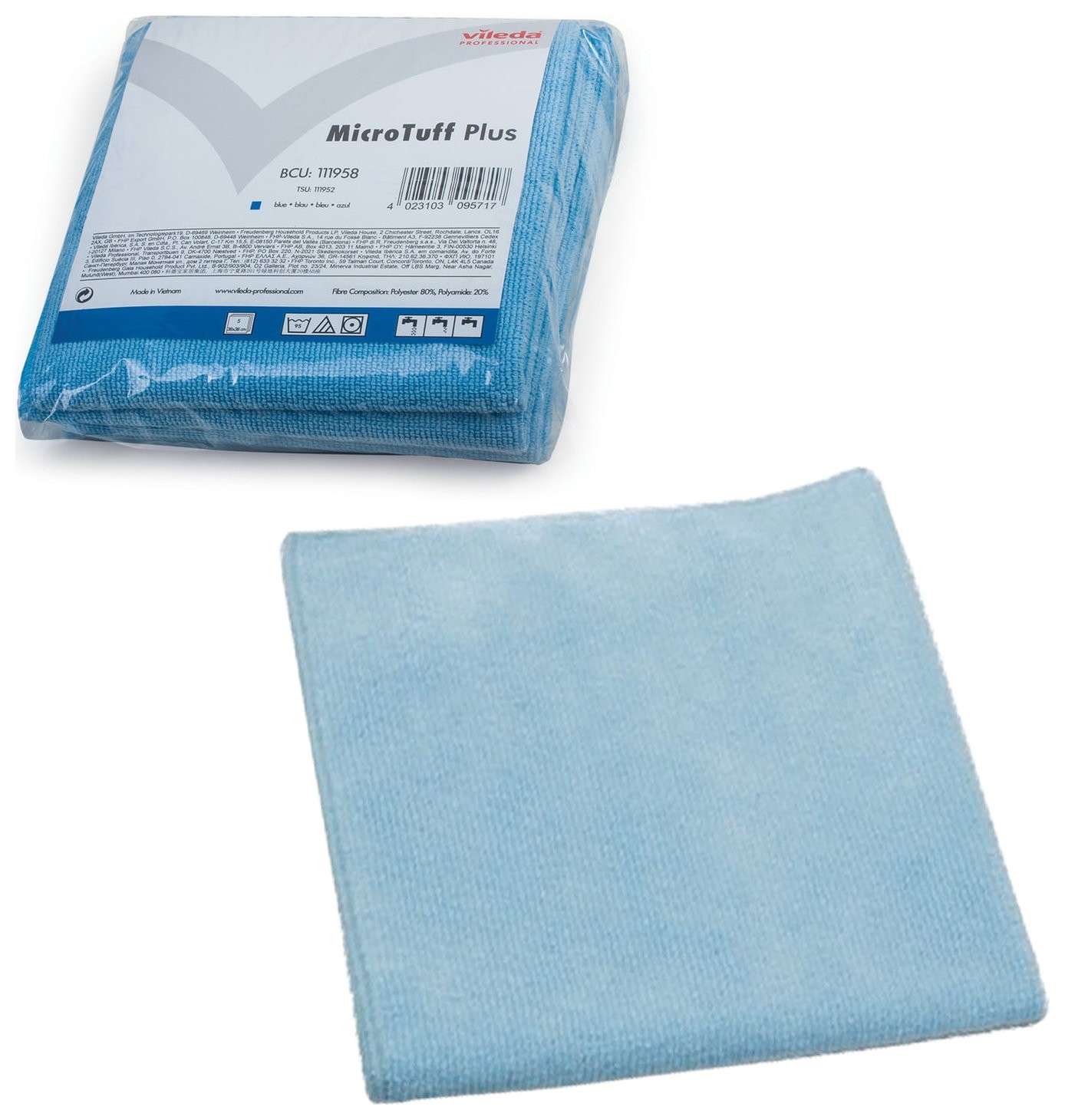Салфетка Vileda "Микротаффплюс", комплект 5 шт., микрофибра, голубая, 38х38 см, Голубой
Салфетка Vileda "Микротаффплюс", комплект 5 шт., микрофибра, голубая, 38х38 см, Голубой