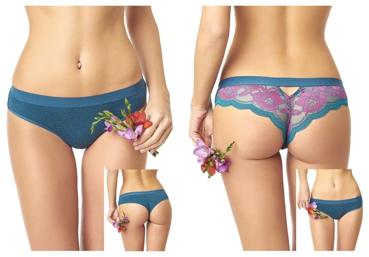 Комплект трусиков бразилиано Virginie EG0401, 2 штуки  LUI et ELLE