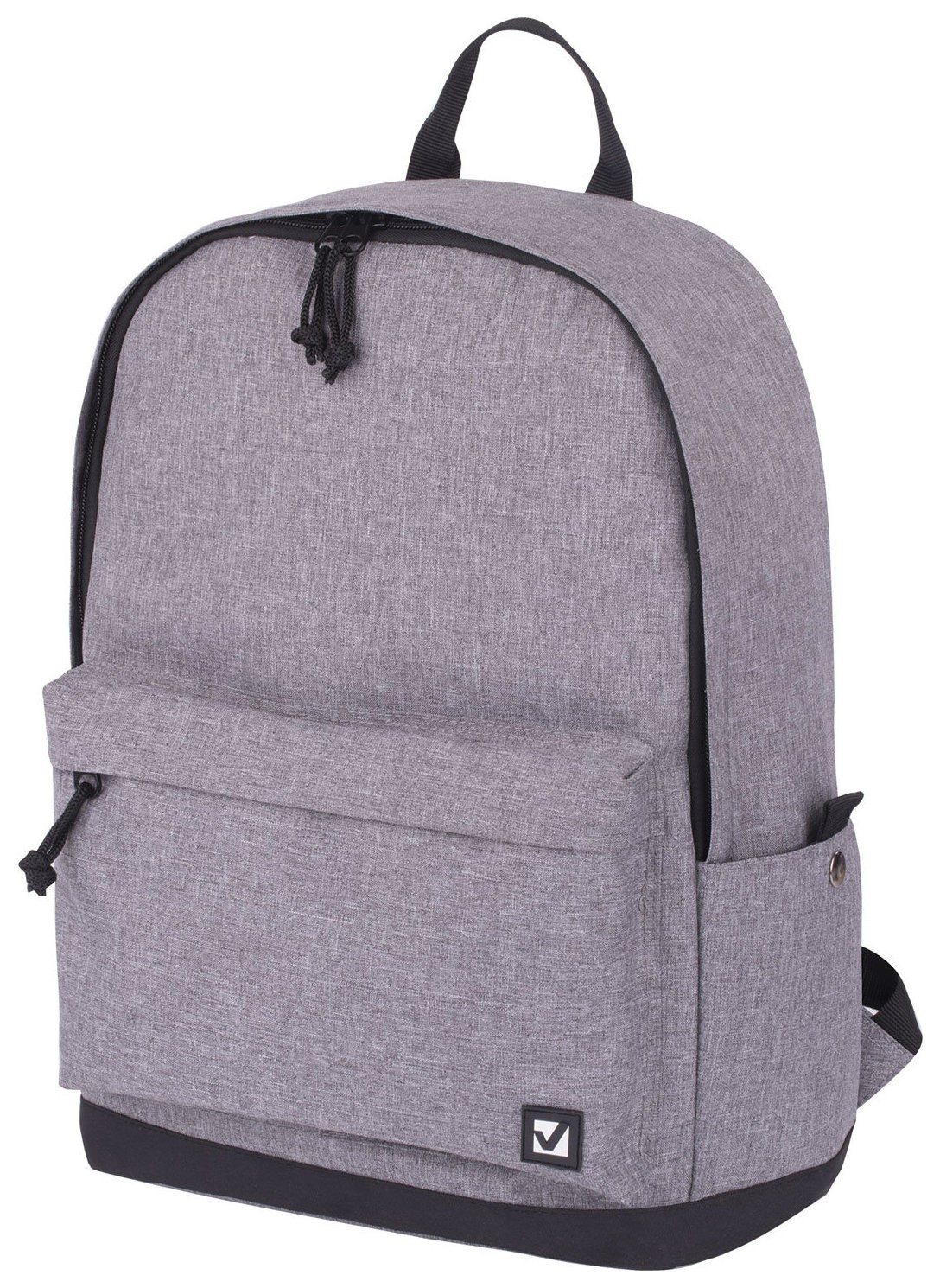 

Рюкзак BRAUBERG универсальный, сити-формат, Grey Melange, с защитой от влаги, 43х30х17 см, Серый