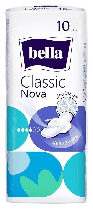 

Прокладки гигиенические Classic Nova Drainette