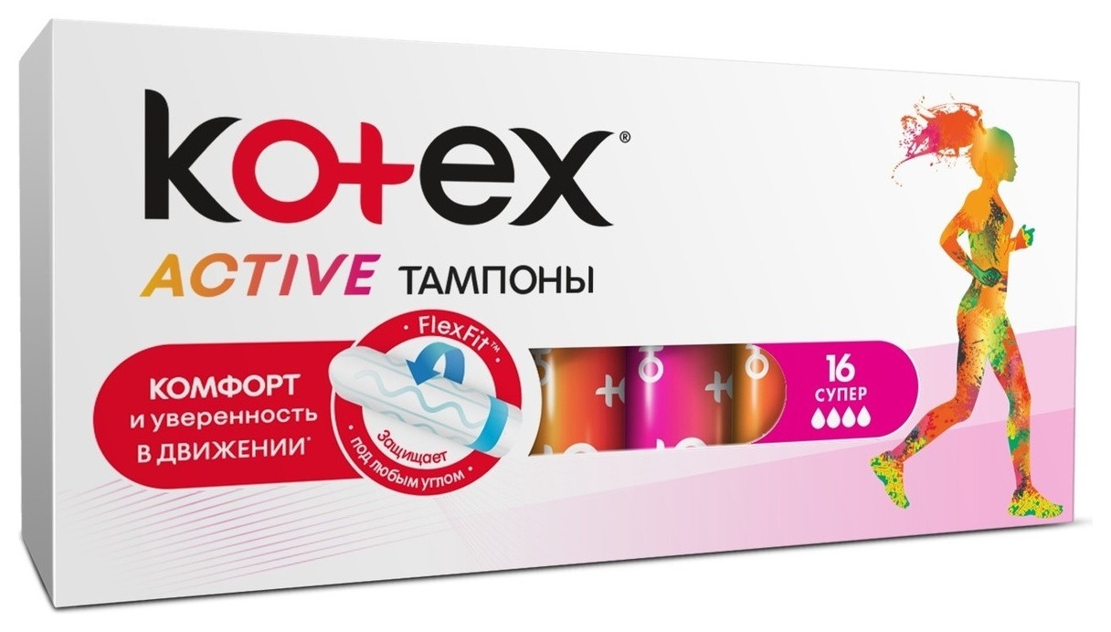 16 шт  Kotex