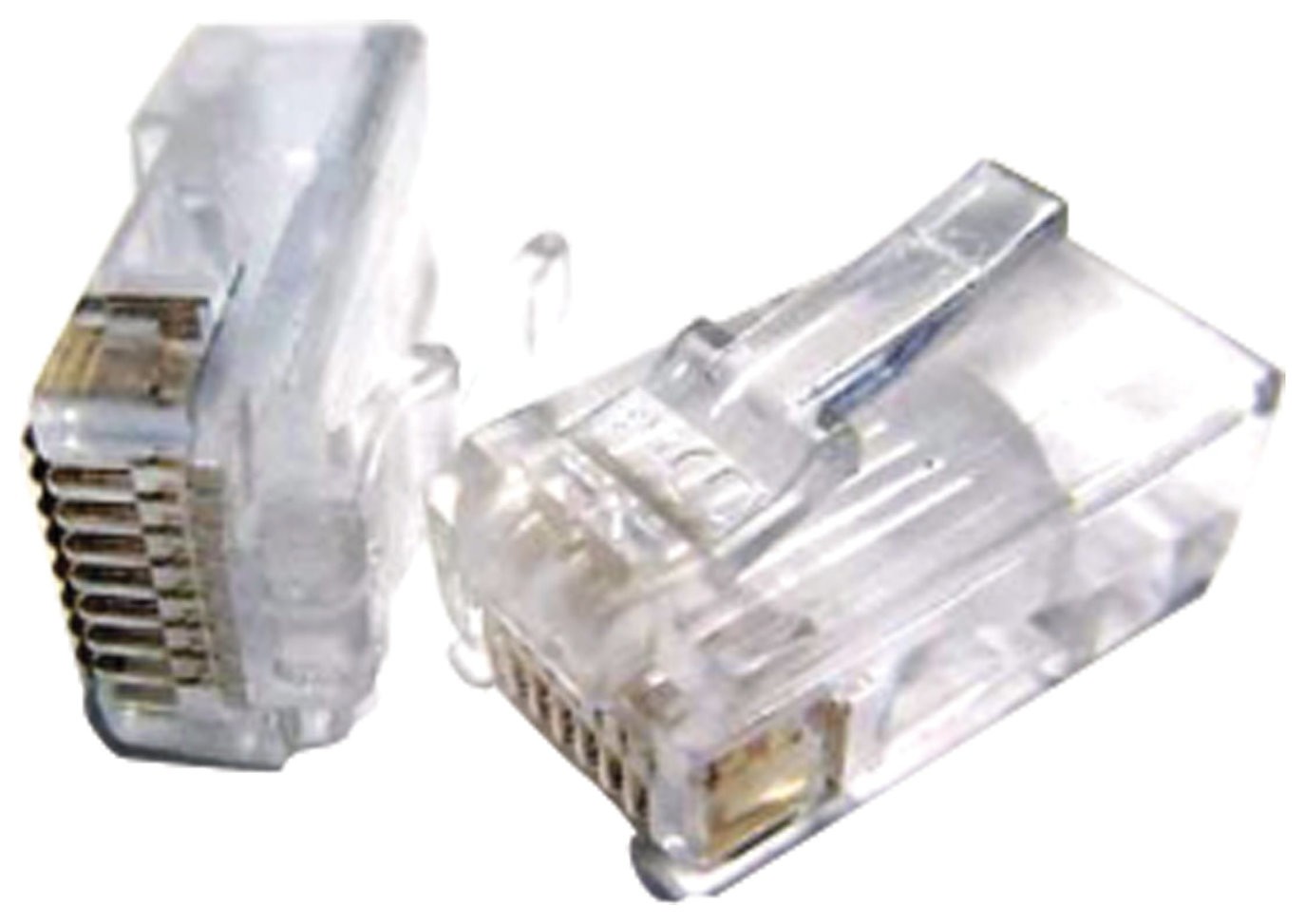 

Коннекторы (Вилки) Rj-45, комплект 100 шт., универсальные, категория 5e