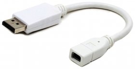 Кабель-переходник miniDisplayPort-DisplayPort, 0,16 м Cablexpert