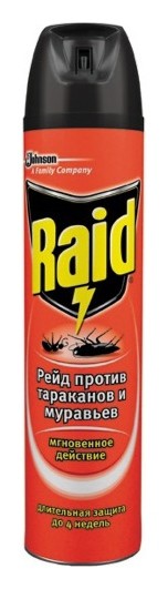 Средство от муравьев и тараканов Raid