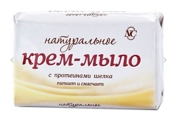 Крем-мыло с протеинами шелка Натуральное