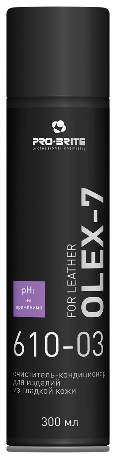 Очиститель-кондиционер для ухода за изделиями из кожи Olex-7 For Leather  Pro-brite
