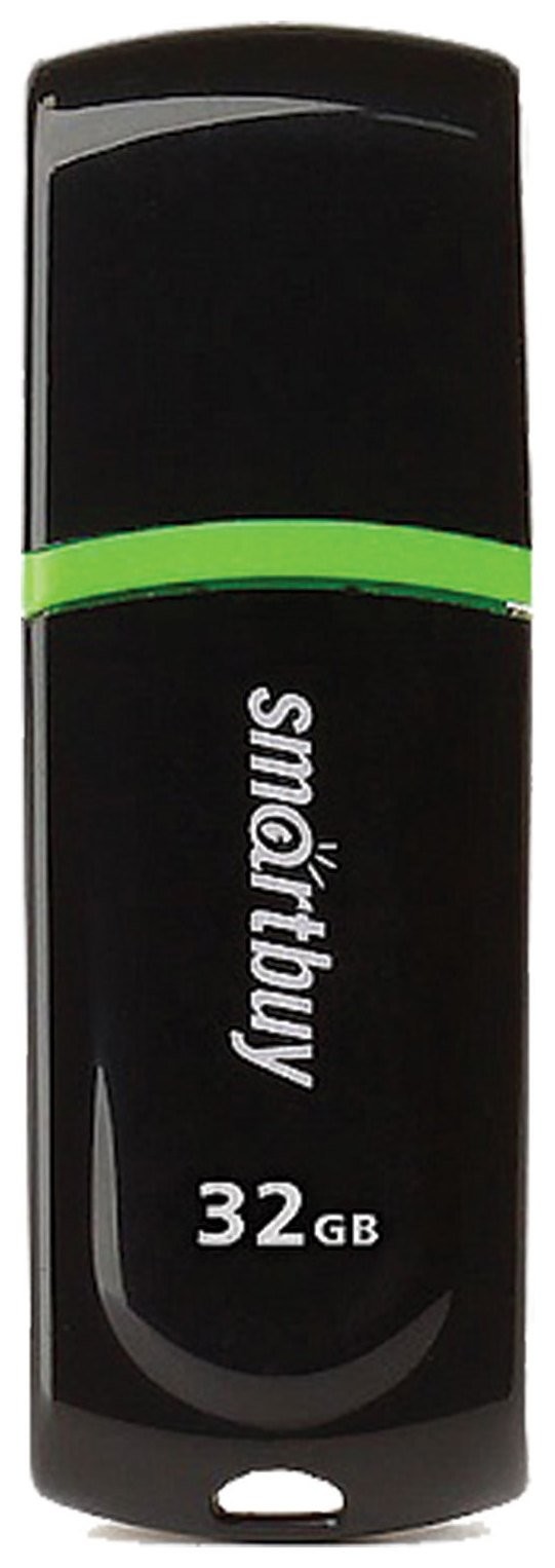 

Флэш-диск 32 GB, SMARTBUY Paean, USB 2.0, черный