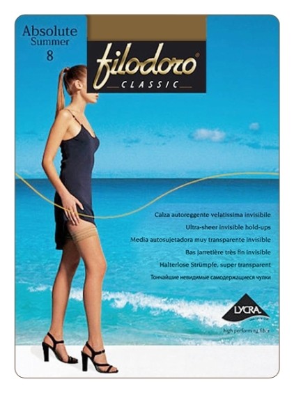 Чулки женские Absolute Summer 8 Den  Filodoro