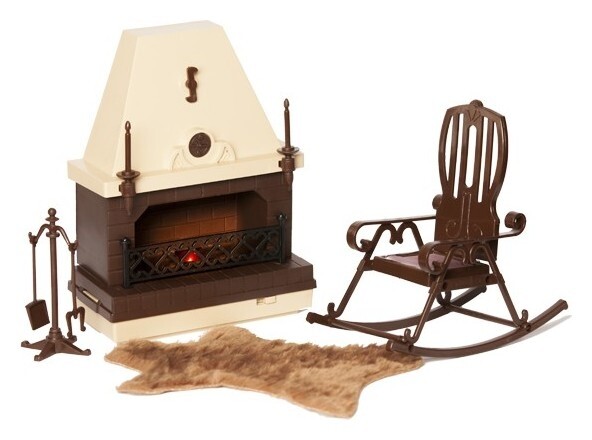 Набор мебели для каминной комнаты "Коллекция"  Огонёк