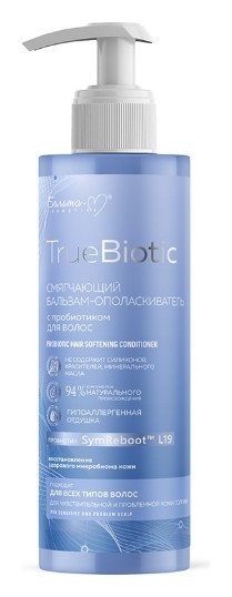 Смягчающий бальзам-ополаскиватель для волос с пробиотиком Белита-М Truebiotic