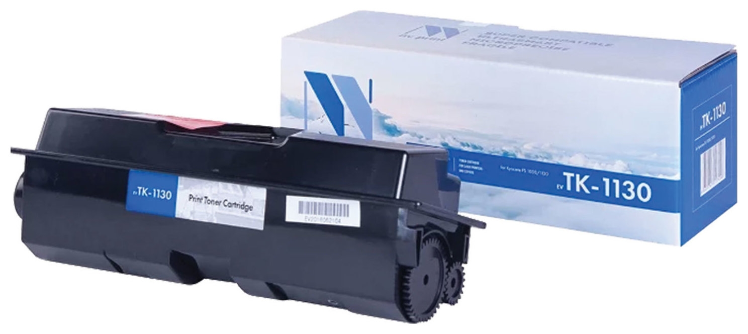 Картридж лазерный Nv Print (Nv-tk-1130) для Kyocera Fs-1030mfp/dp/1130/m2030dn/2530, ресурс 3000 стр.