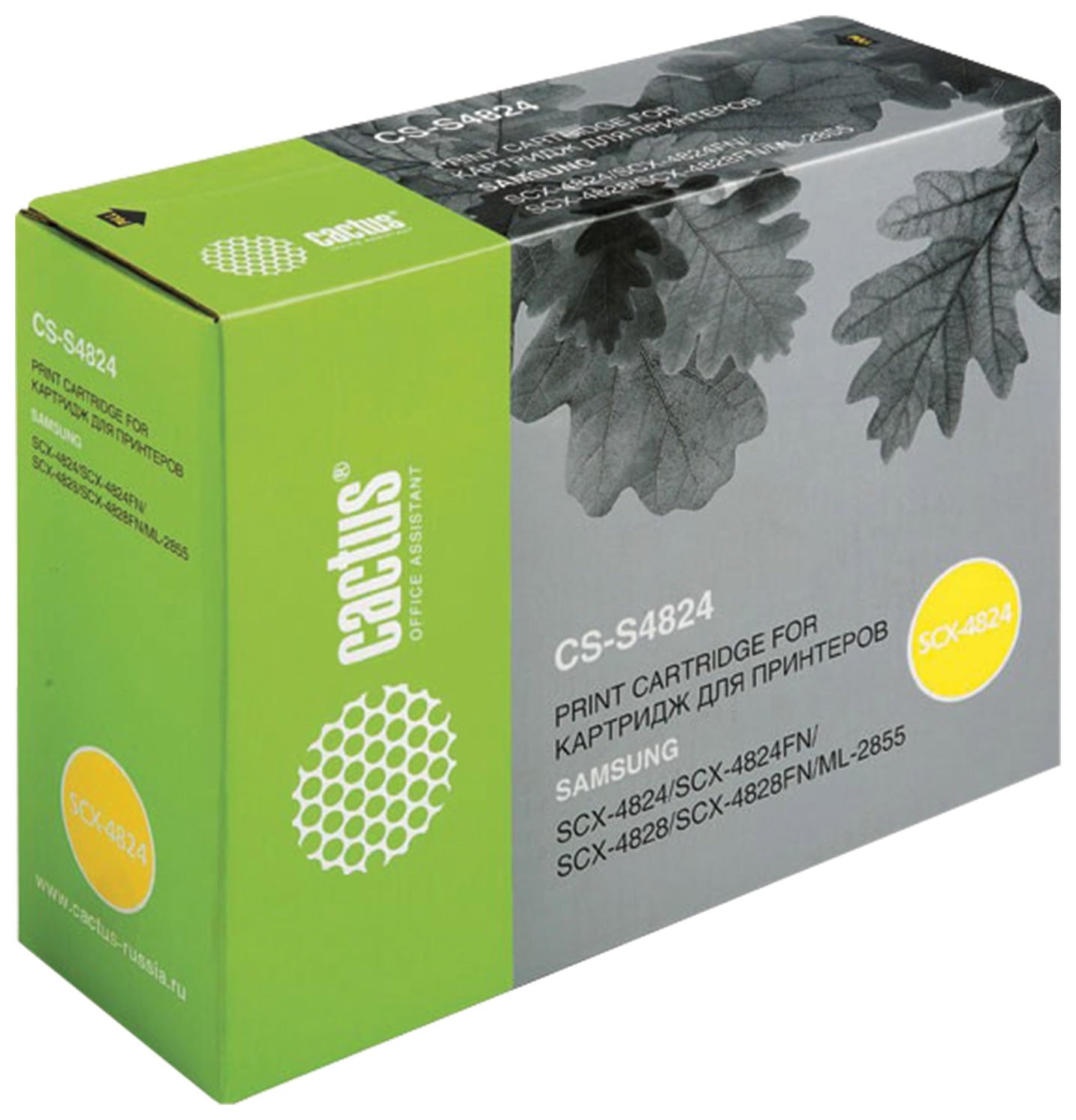 

Картридж лазерный Cactus (Cs-d209l) для Samsung Scx-4824fn/4828fn, ресурс 5000 стр., Черный