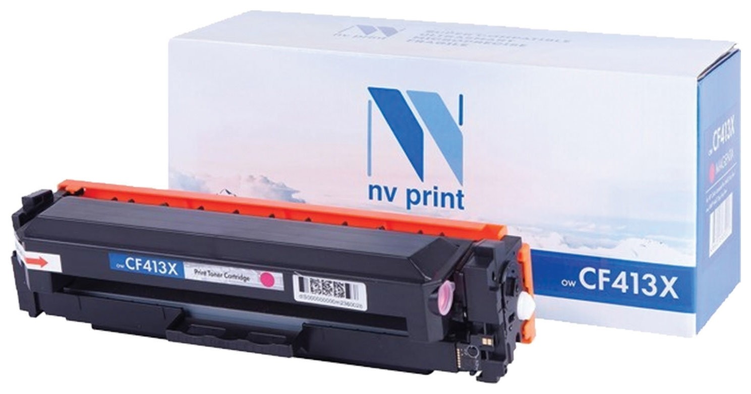 

Картридж лазерный Nv Print (Nv-cf413x) для Hp M377dw/m452nw/m477fdn/m477fdw, пурпурный, ресурс 5000 стр.